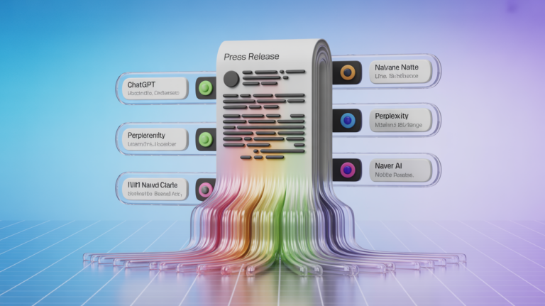 딜라이트 GEO 컨설팅 (5) 보도자료가 AI에 읽히는 시대