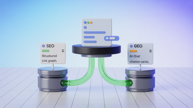 딜라이트 GEO 컨설팅 (7) SEO가 끝난 게 아니라, SEO를 바라보는 방식이 바뀌어야 한다