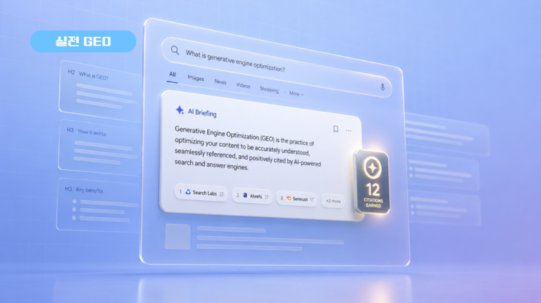 DliteCommunication_GEO and AI Search Optimization_naver mate